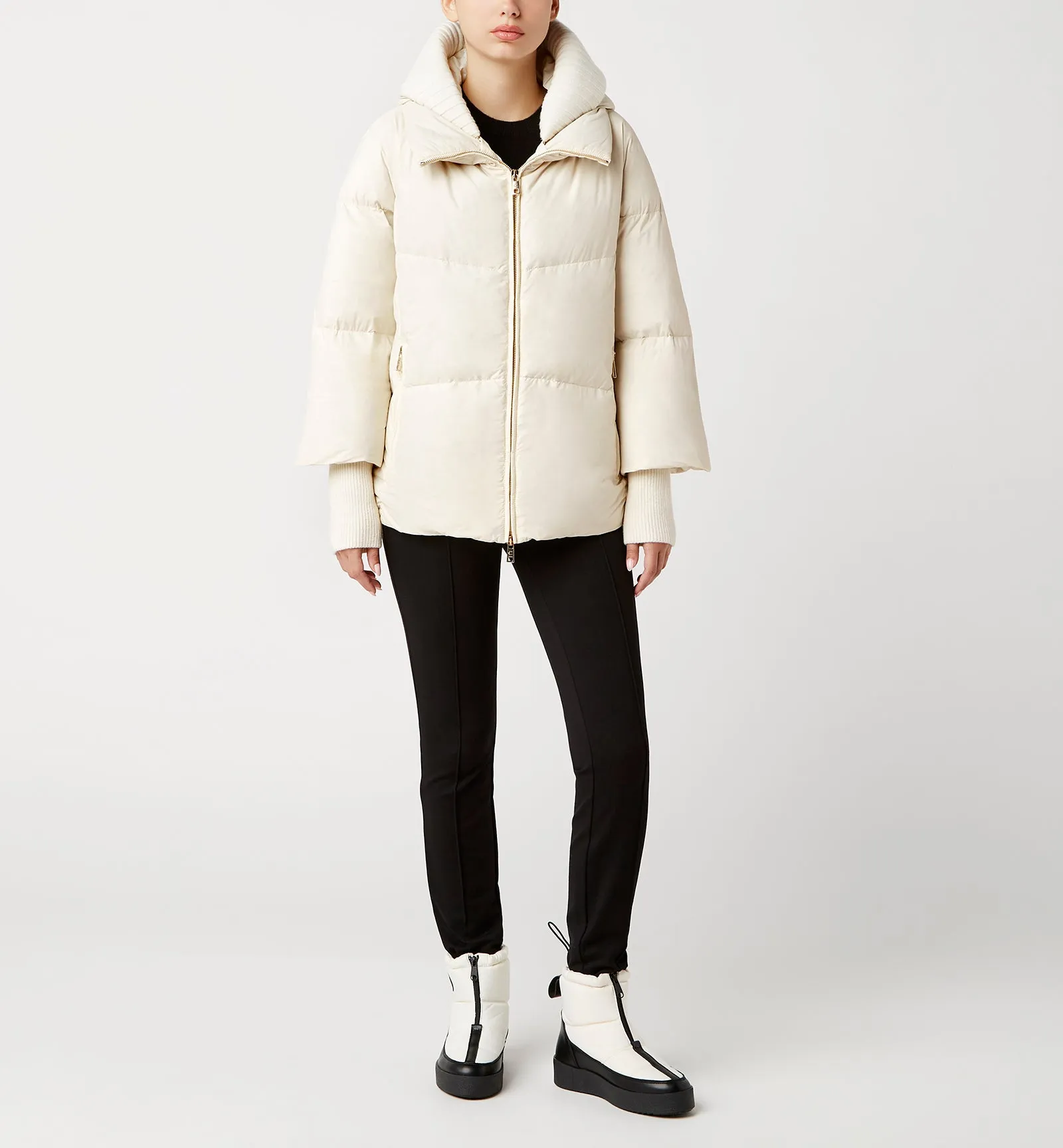 Nyx Hooded Short Puffer Coat