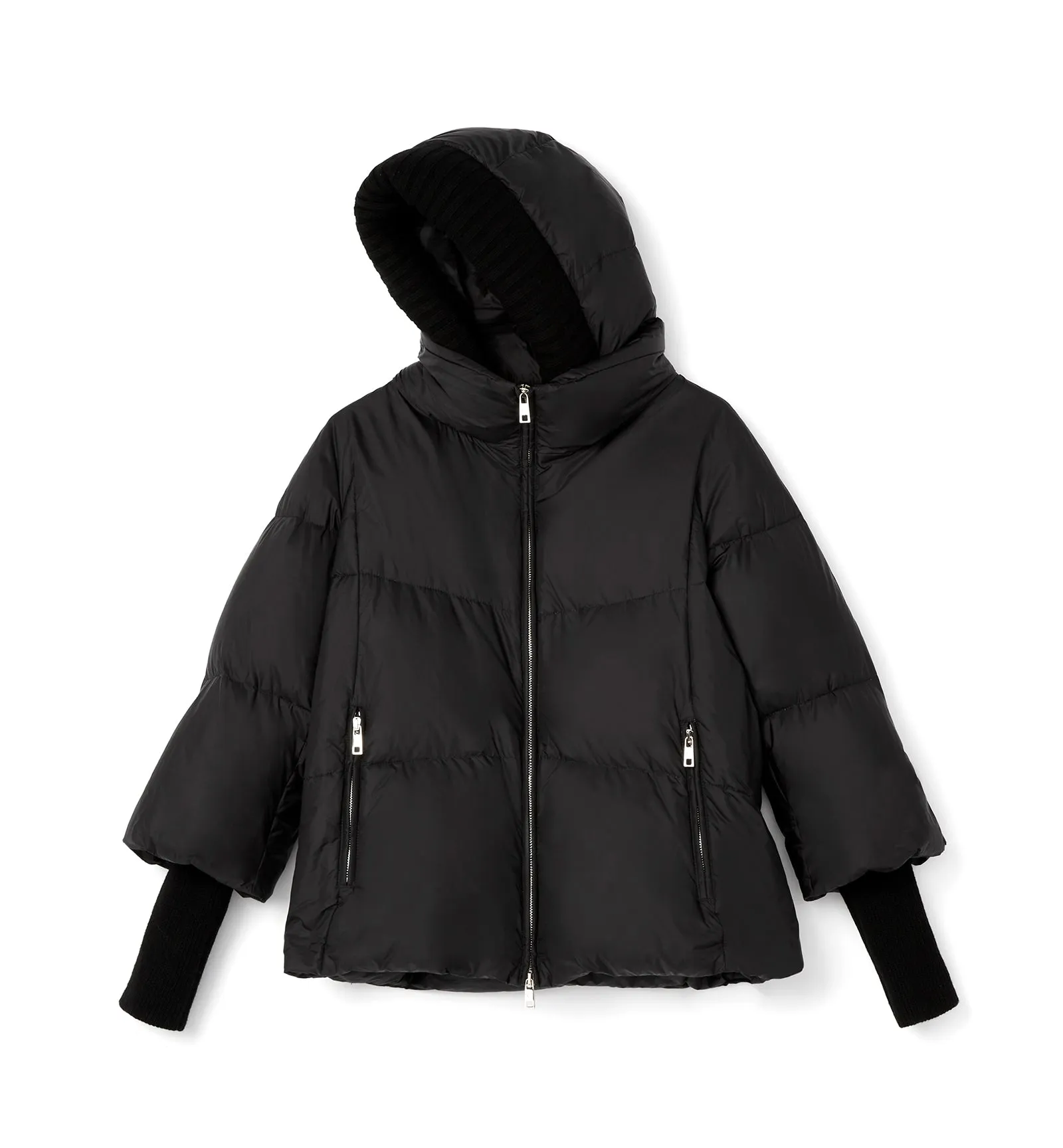 Nyx Hooded Short Puffer Coat