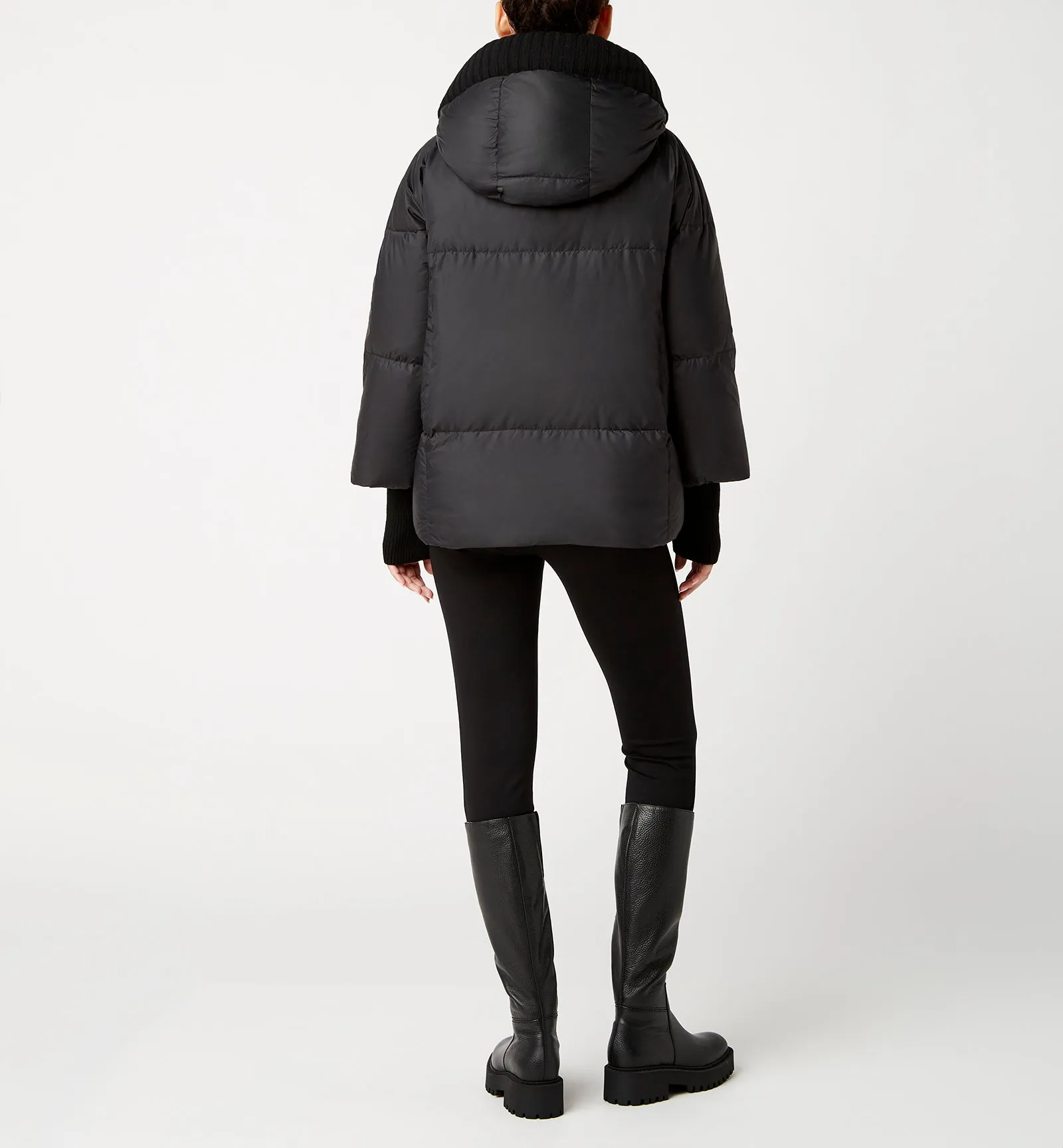 Nyx Hooded Short Puffer Coat