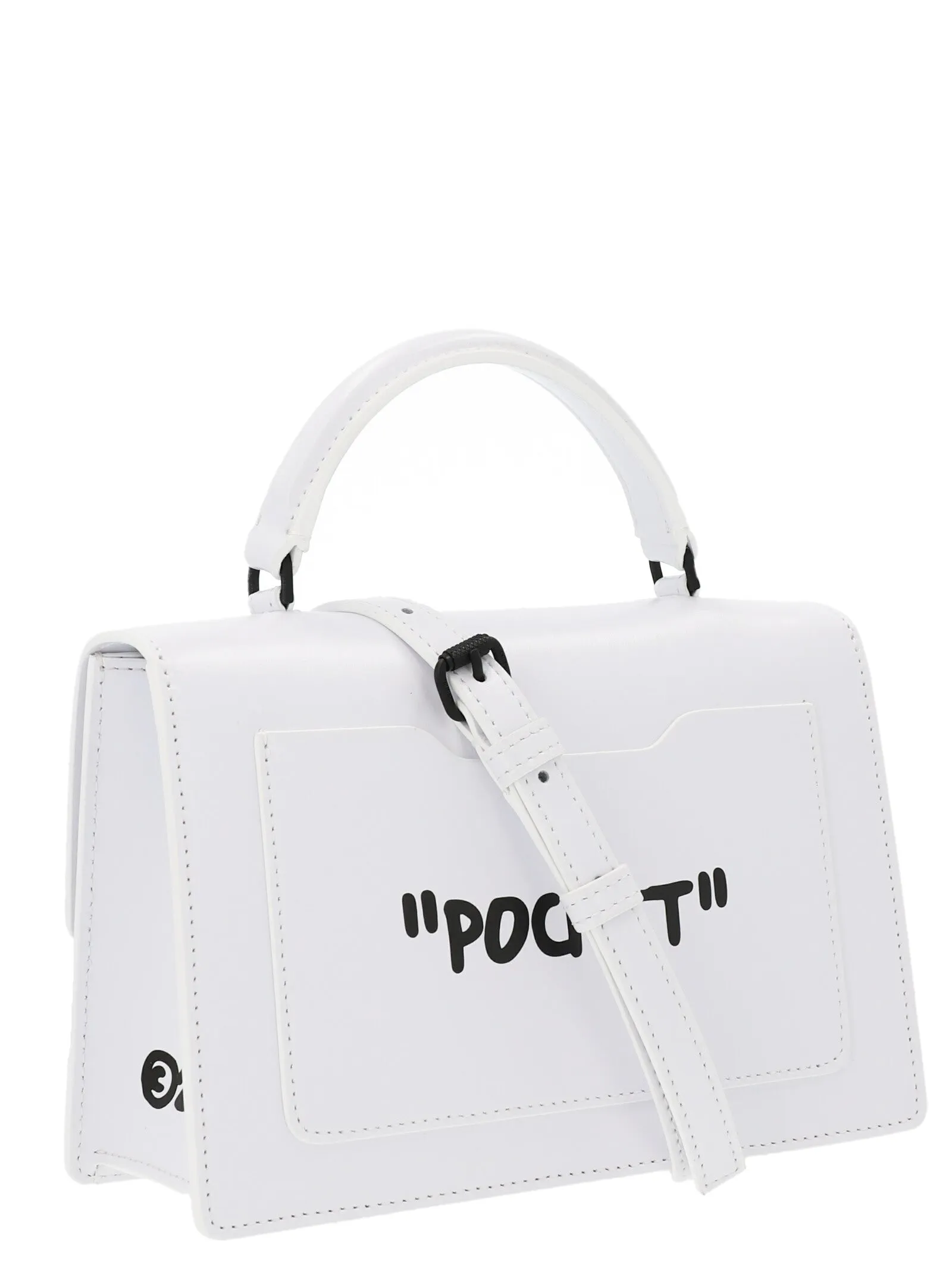 Off-White Jitney 1.4 Logo Plaque Crossbody Bag