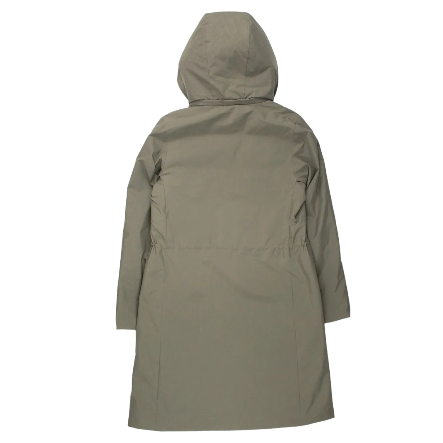 Olive Hybrid Down Coat by Uniqlo