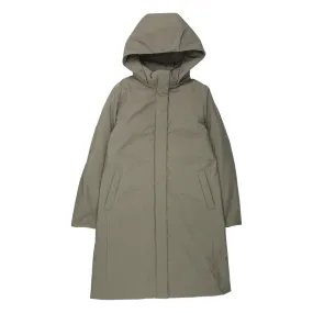 Olive Hybrid Down Coat by Uniqlo