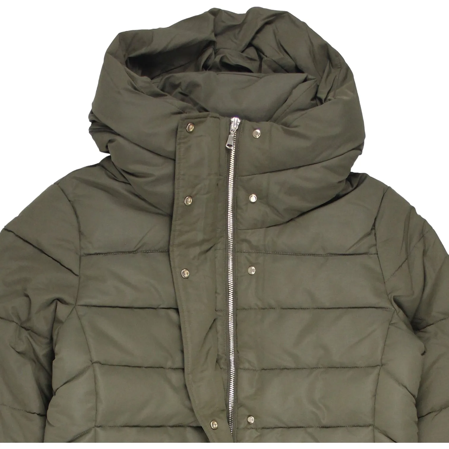 Olive Next Padded Hooded Coat