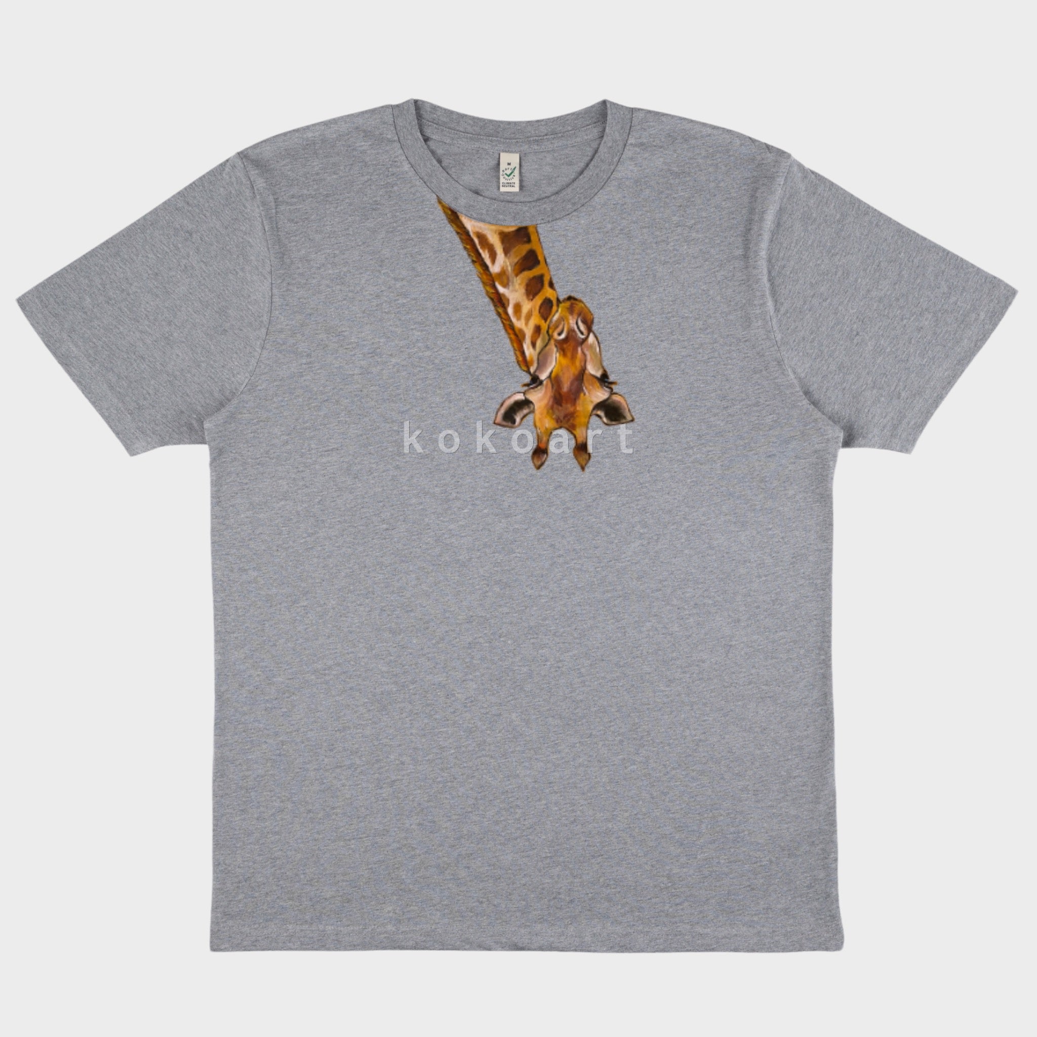 Organic Cotton Clothing - Giraffe Design