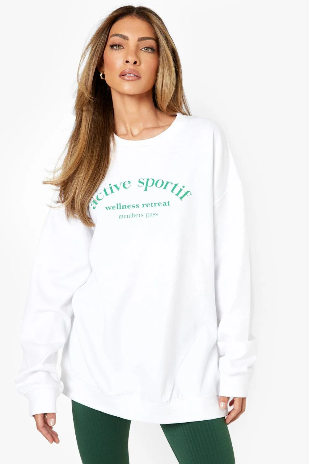 Oversized Sweater Active Sportif