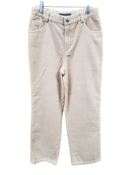 Beige Corduroy Pants