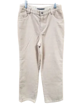 Beige Corduroy Pants