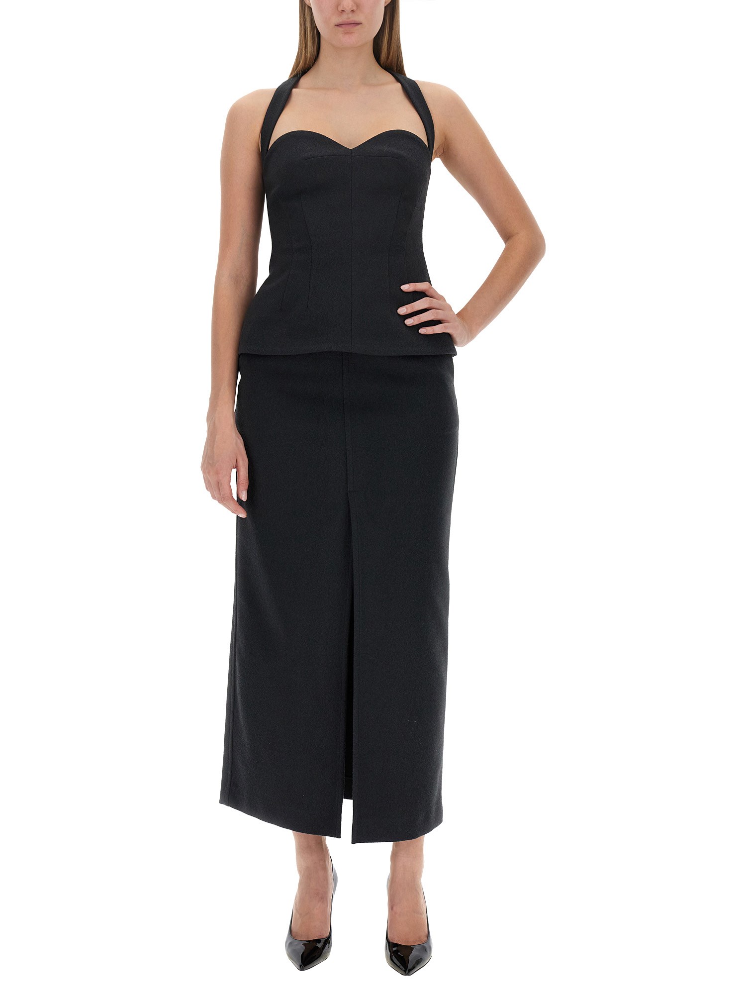 PHILOSOPHY DI LORENZO SERAFINI LONG FLARED SKIRT - Philosophy di Lorenzo Serafini Flared Maxi Skirt