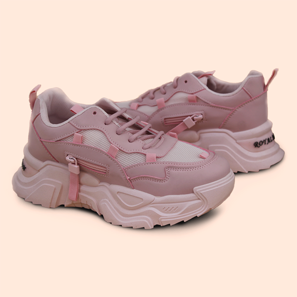 Pink Stylish Classic Girls Sneaker.