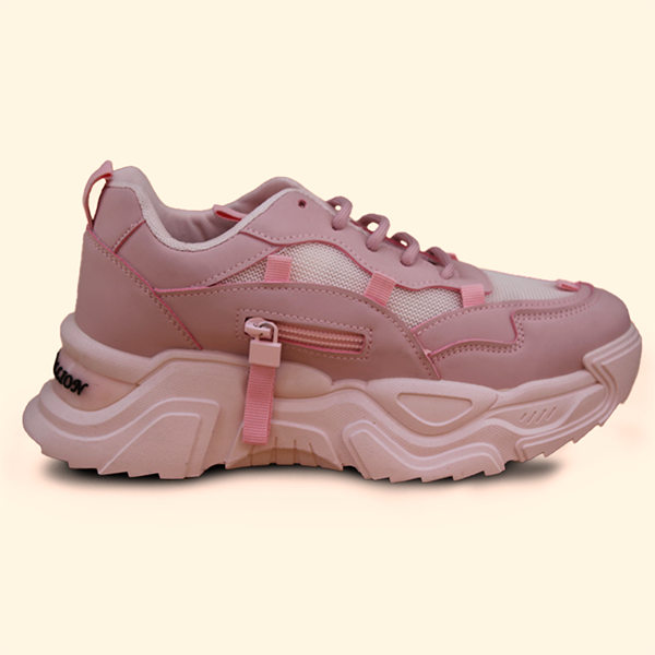 Pink Stylish Classic Girls Sneaker.