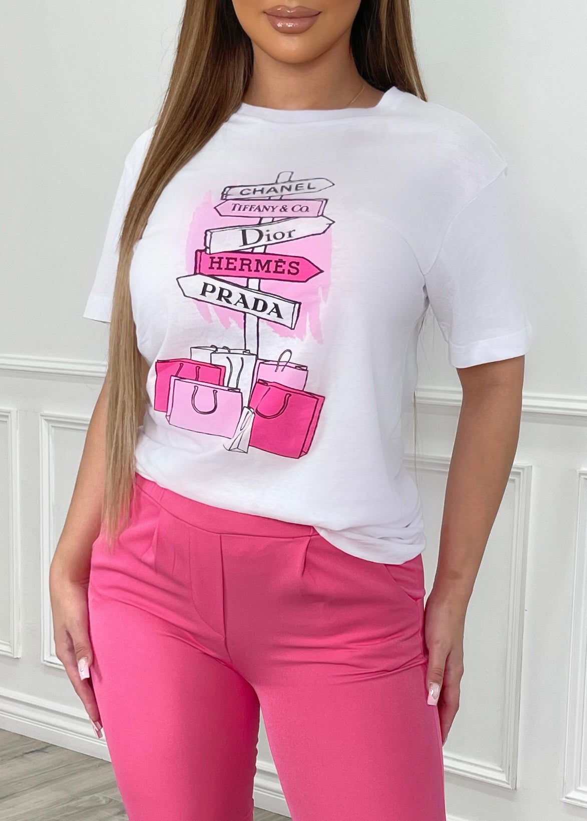 Places T Shirt Pink