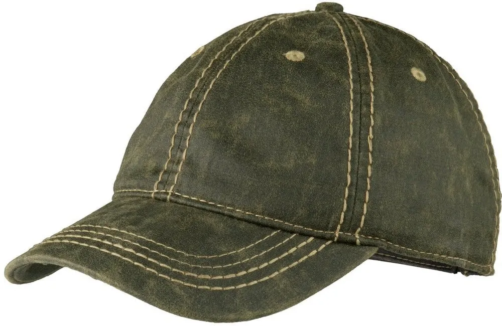 Port Authority Pigment Print Distressed Baseball Cap