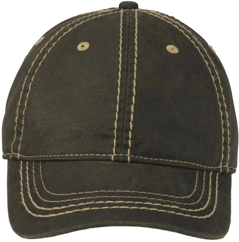 Port Authority Pigment Print Distressed Baseball Cap