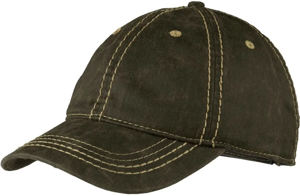 Port Authority Pigment Print Distressed Baseball Cap