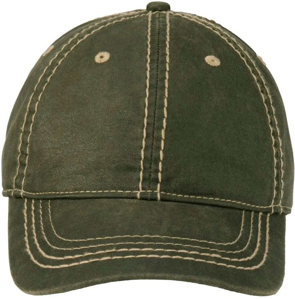 Port Authority Pigment Print Distressed Baseball Cap