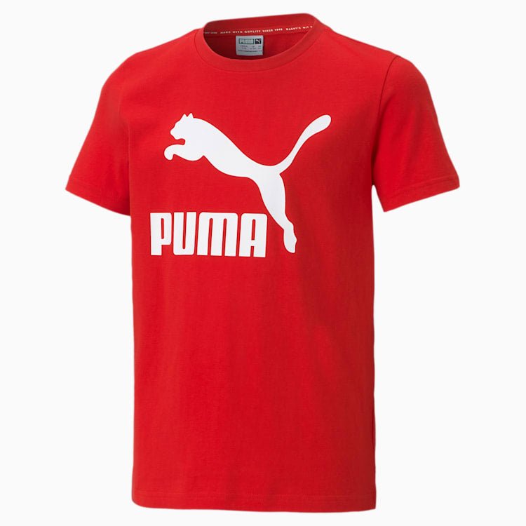 PUMA RED JUNIOR CLASSIC TEE