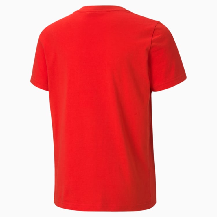 PUMA RED JUNIOR CLASSIC TEE