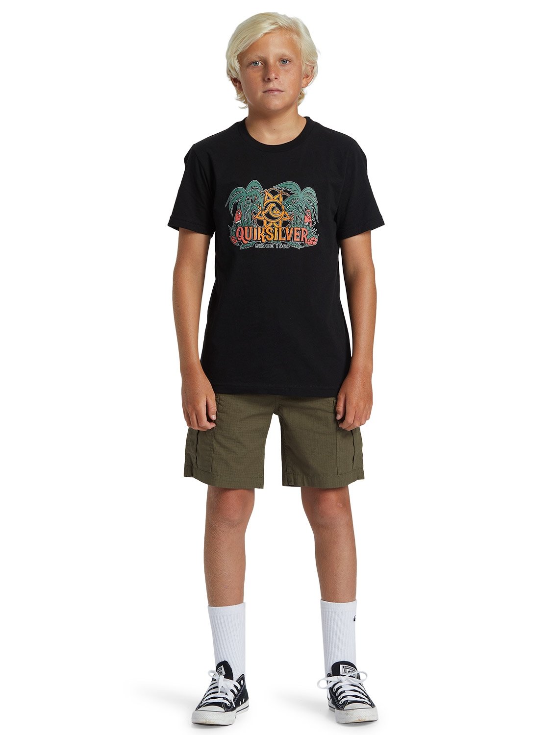 Quiksilver Boys Jungle Dala T-Shirt