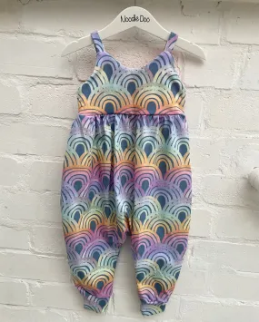 Colorful Rainbow Jumpsuit for Women