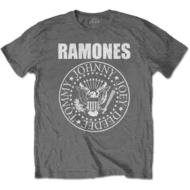 Ramones T-shirt - Presidential Seal Charcoal