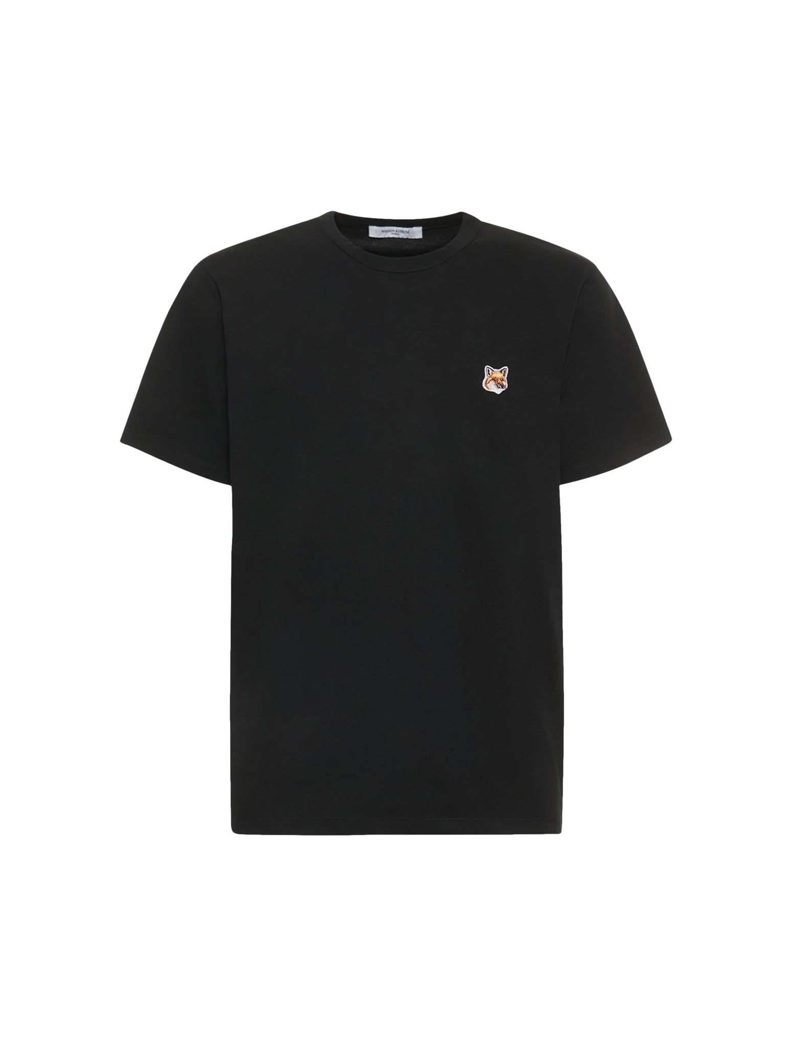 Regular tee shirt with fox head patch