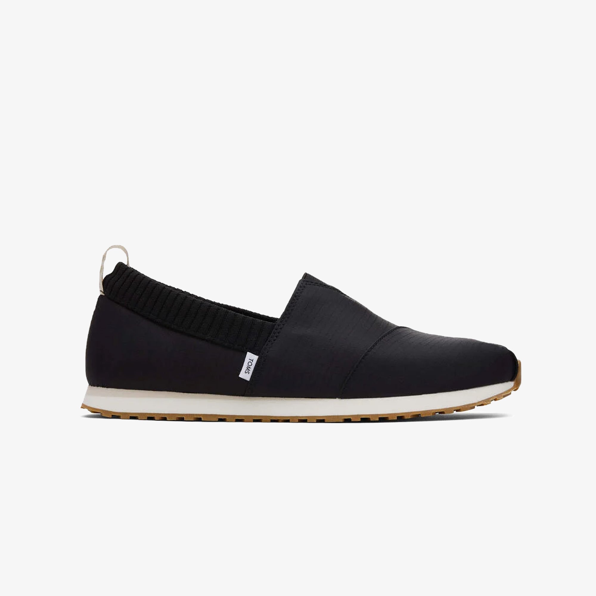 Resident Black Ripstop Sneaker - Walk Soft, Black.