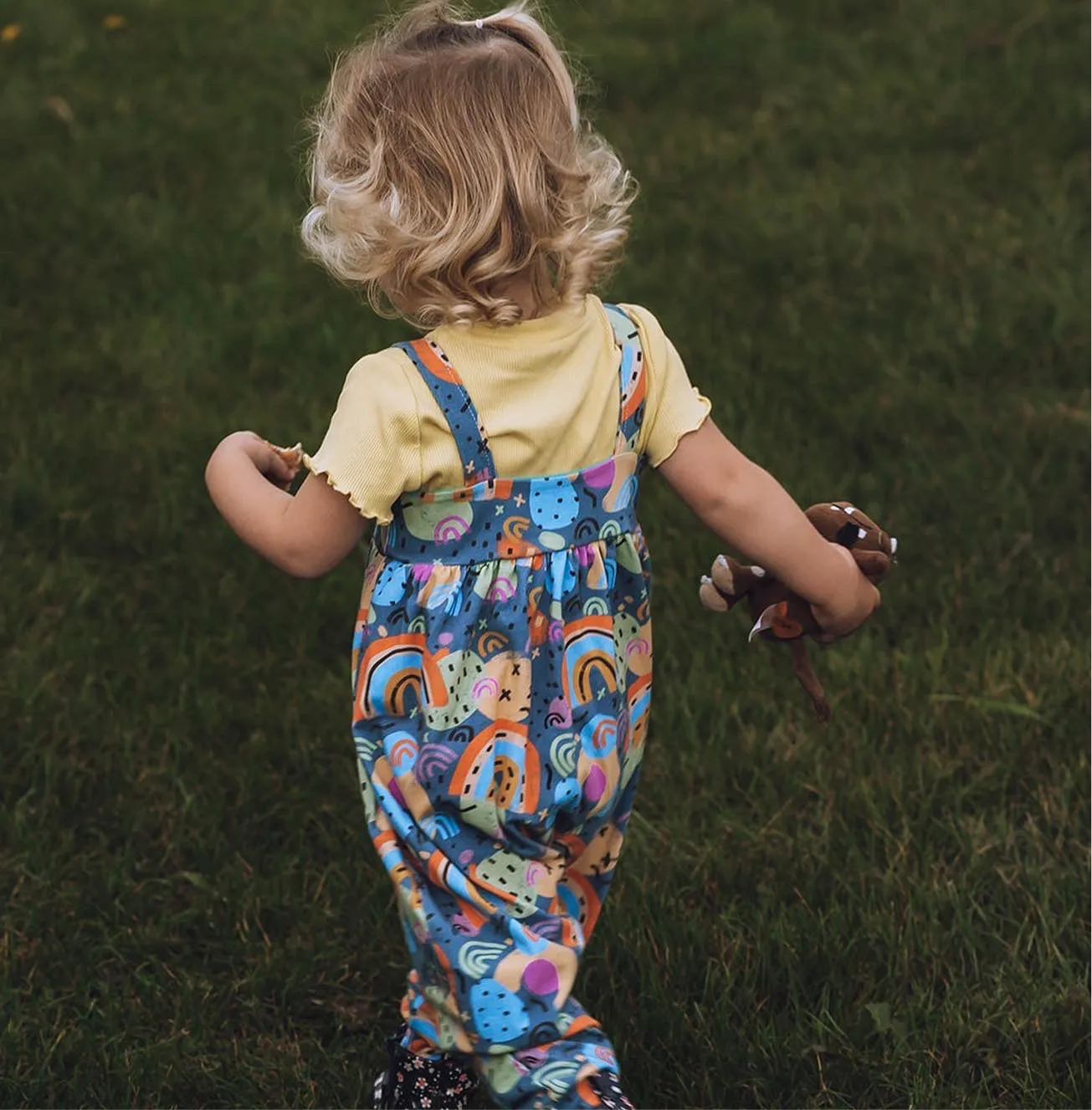 Vintage Rainbow Boho Jumpsuit