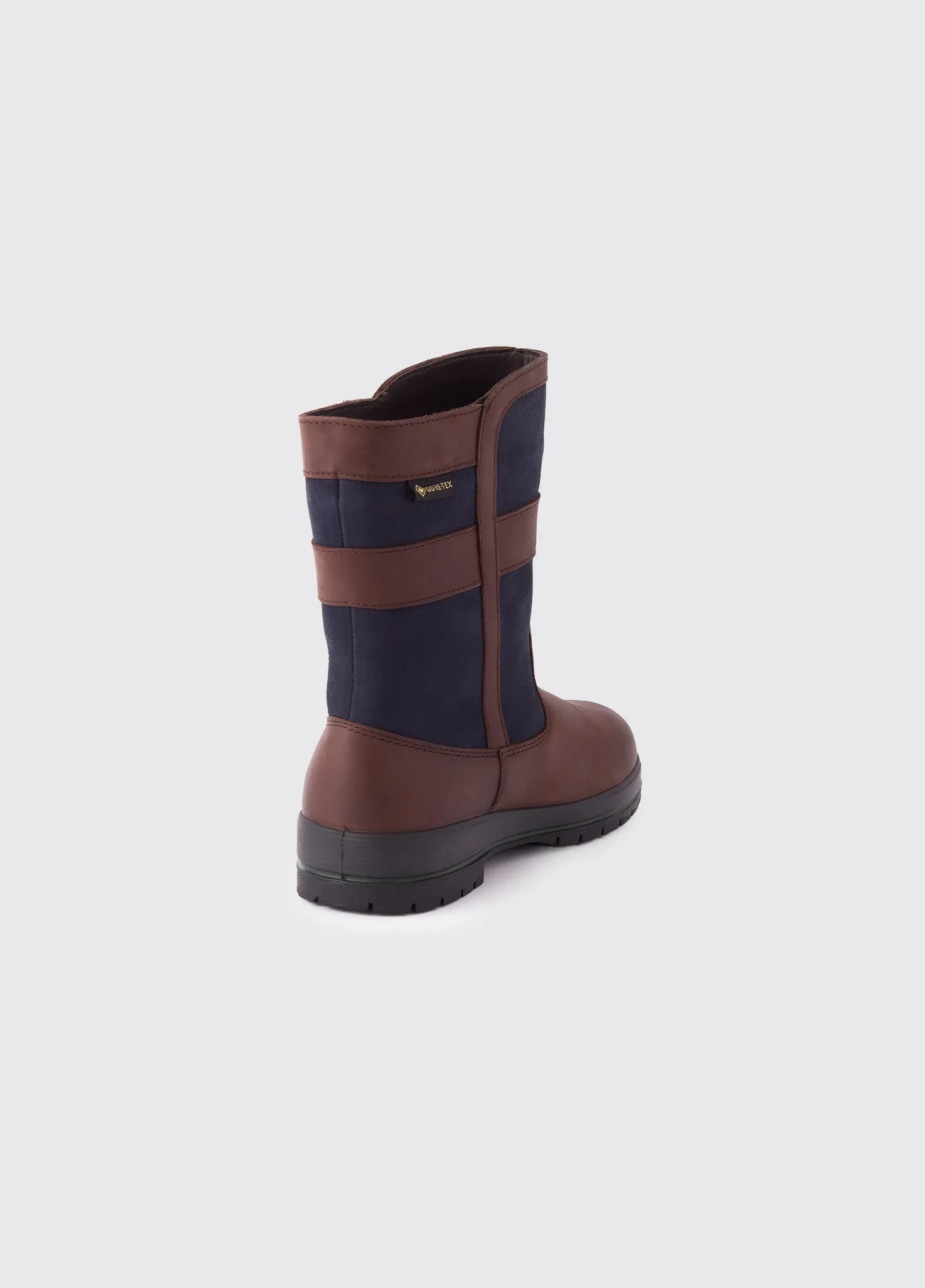 Roscommon Ladies Country Boot Navy Brown