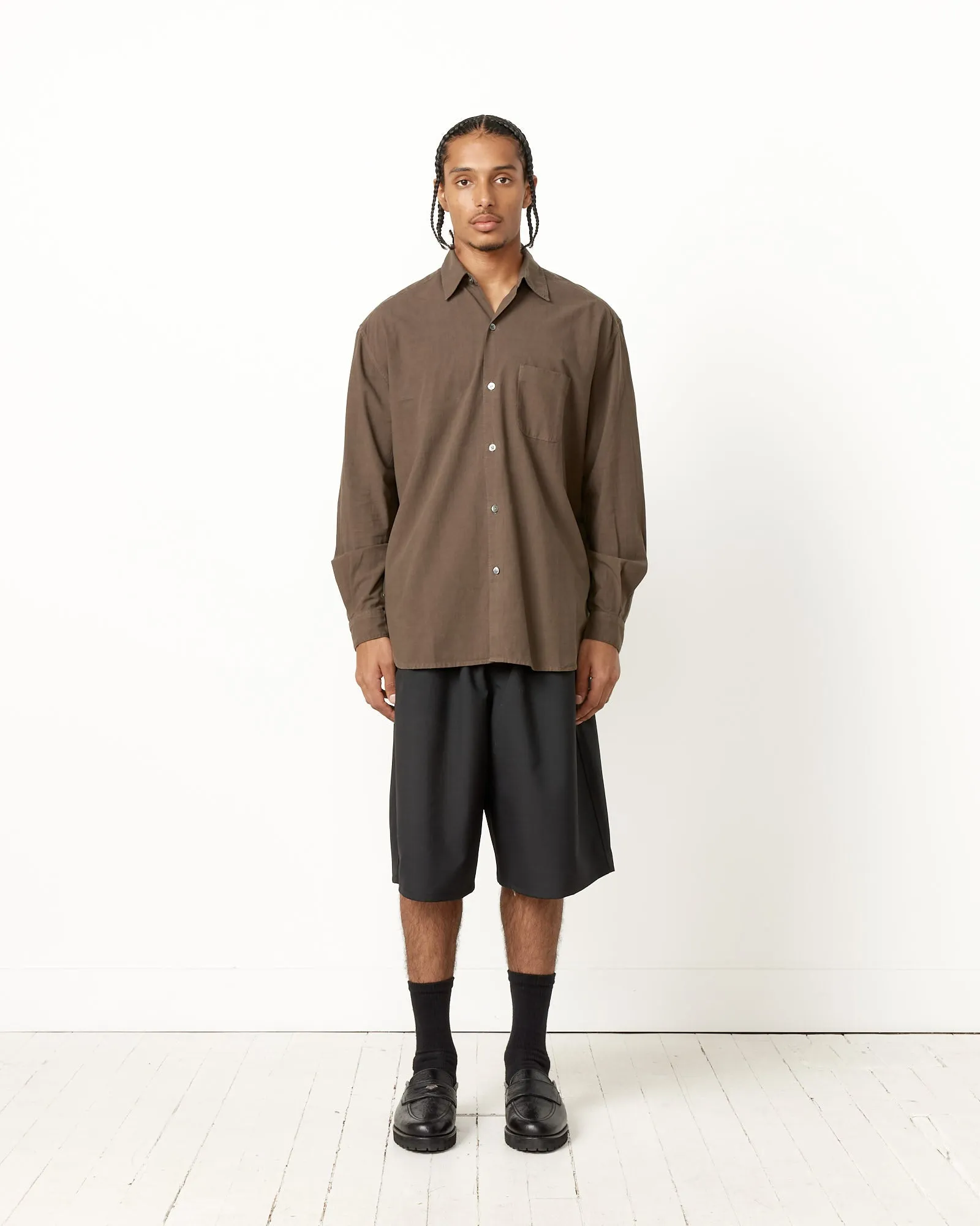 Routine Shirt in Teak