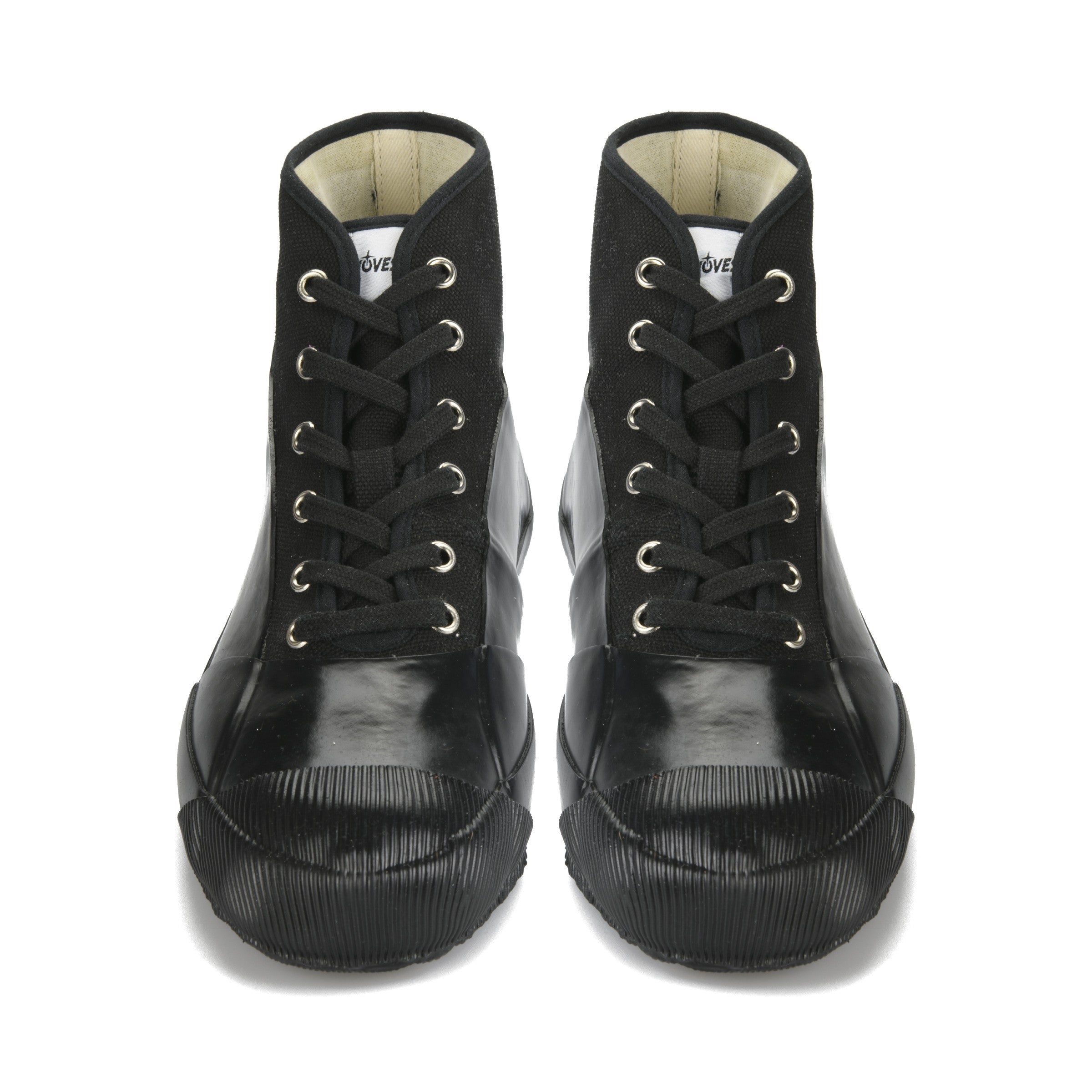 rubber sneaker black - Novesta