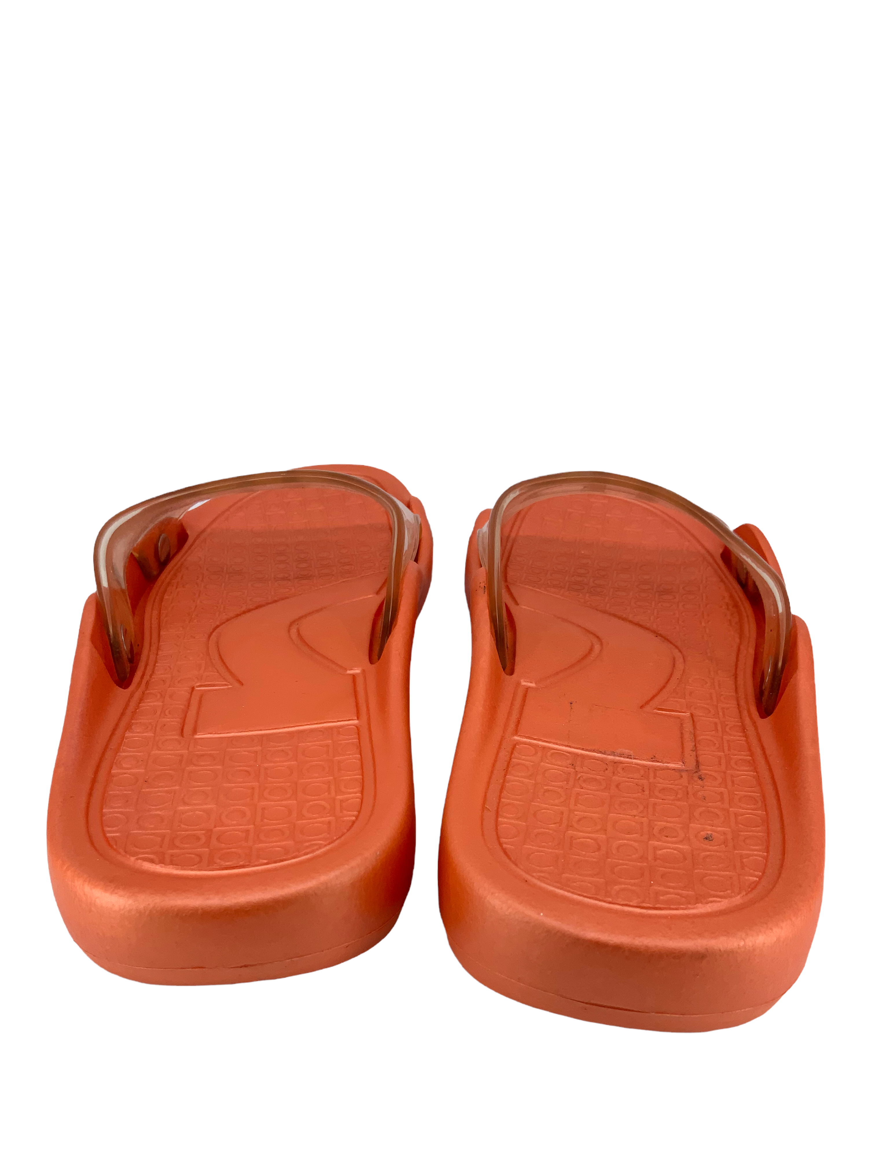 Salvatore Ferragamo Pool Slides Rubber Size 9.5