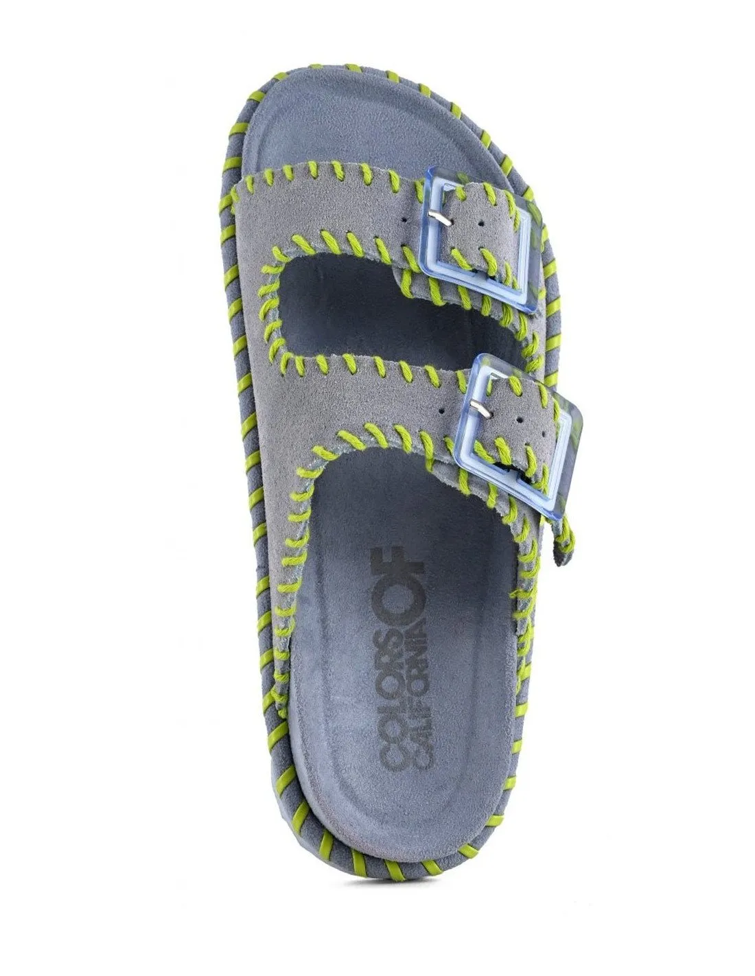 Colors of California Women's BIOW03 Denim Sandals