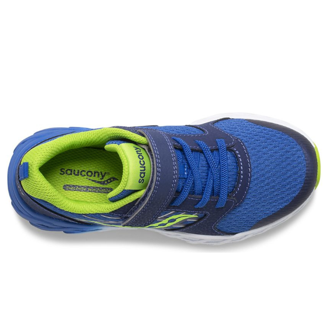 Saucony Blue/Green Wind 2.0 A/C Kids Sneaker