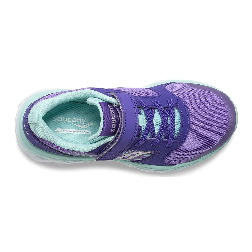 Saucony Children's Sneaker - Purple/Turquoise Wind 2.0 A/C