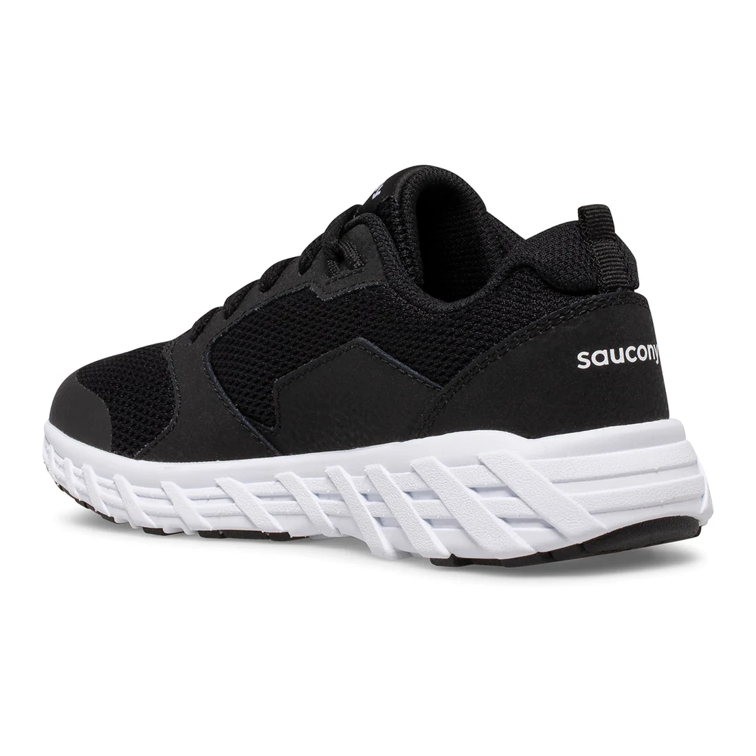 Saucony Wind 2.0 Kids Sneaker - Black/White