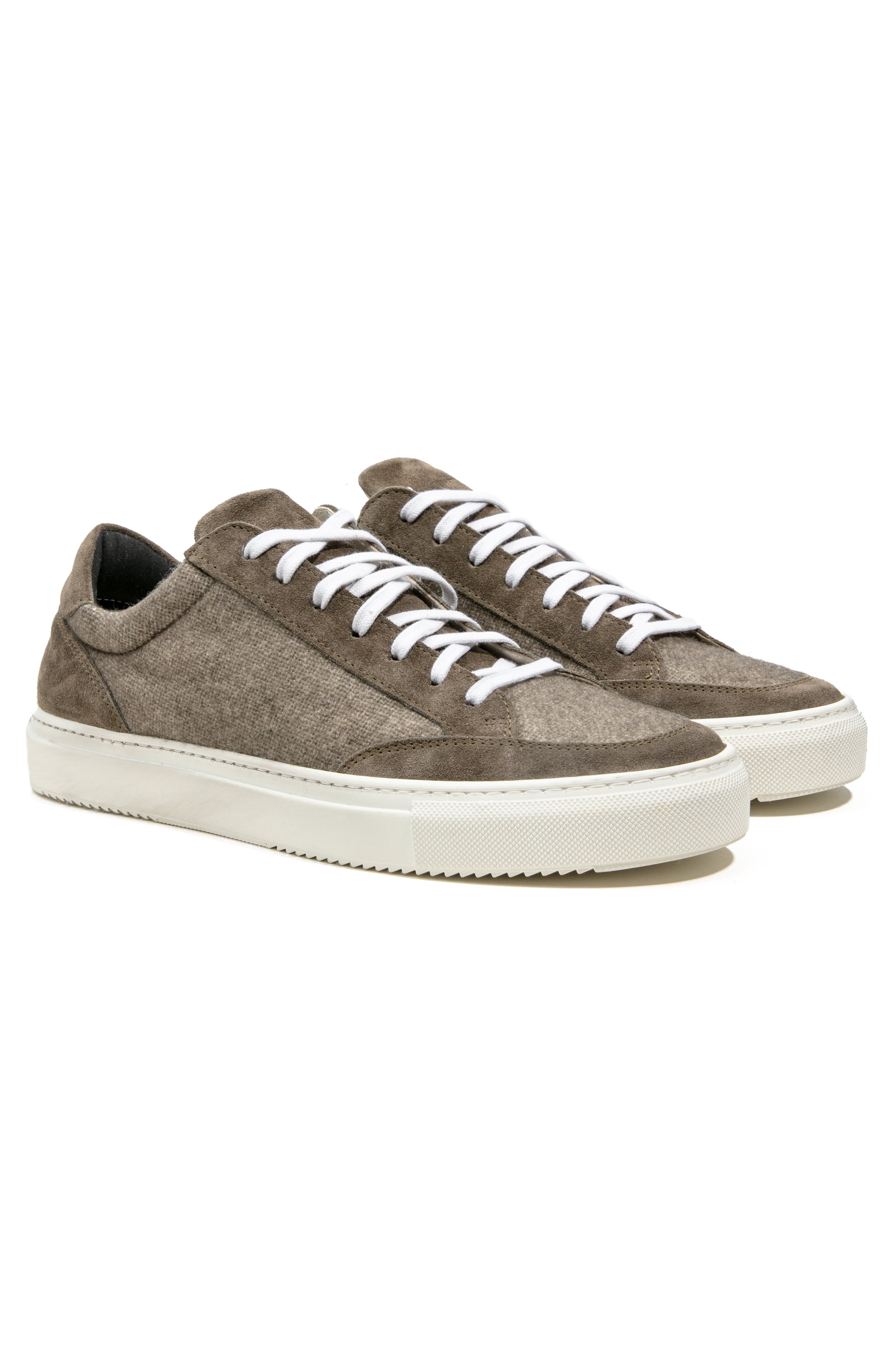 Seasonal Cashmere Wool Sneaker with Net Fabric - 4 Season Options