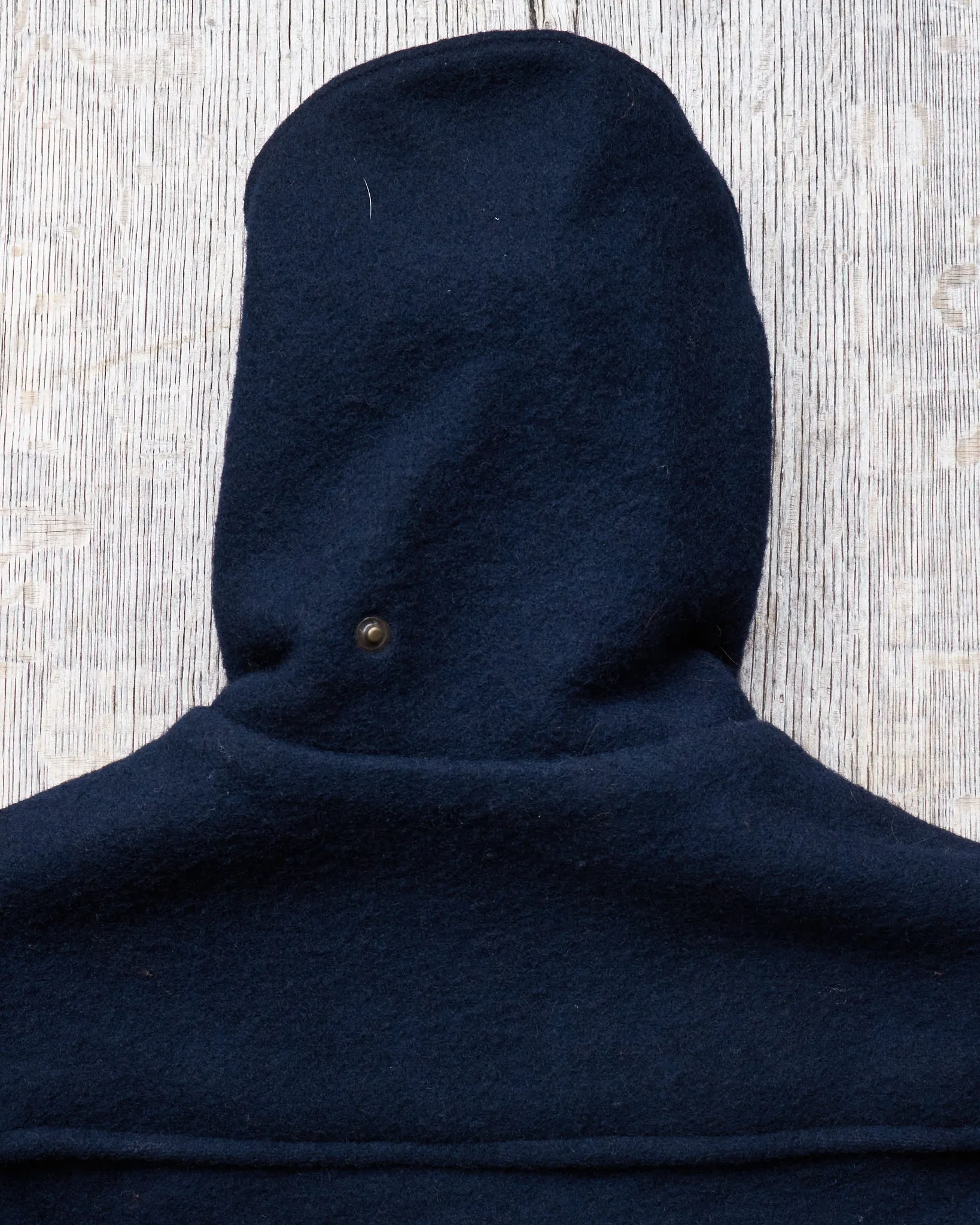 Second Hand Gloverall Wool Duffle Coat Navy Size US 36  EU 46