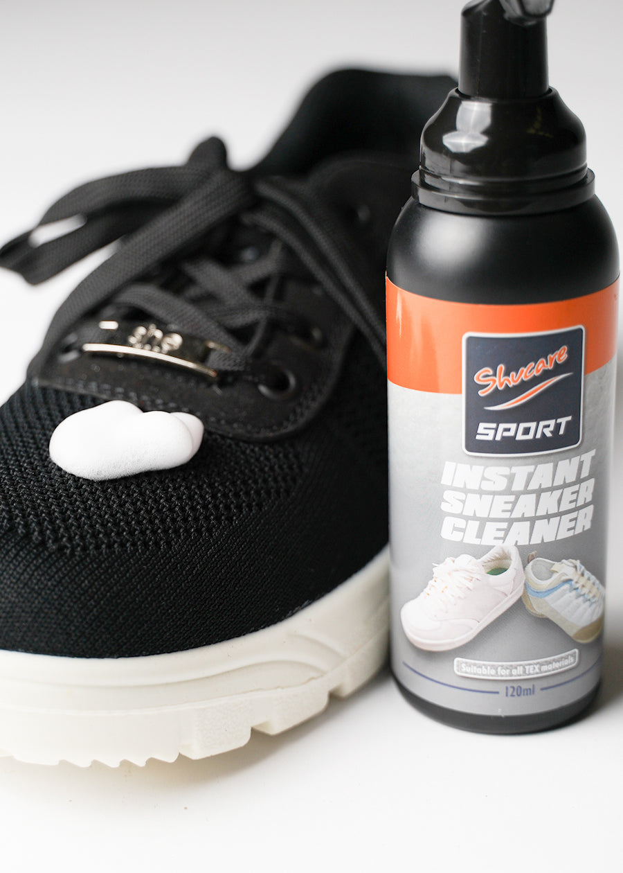 Shoe cleaning solution available online.