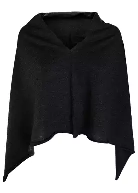 Sibin Linnebjerg Paris Poncho Black, Online Shopping | Shop Now