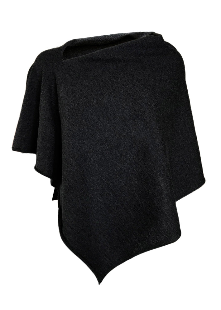 Sibin Linnebjerg Paris Poncho Black, Online Shopping | Shop Now