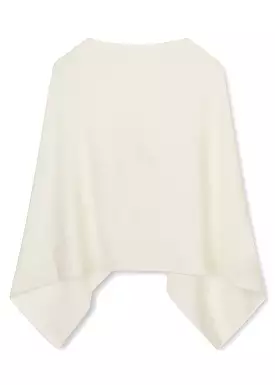 Sibin Linnebjerg Paris poncho - Offwhite - Shop now!