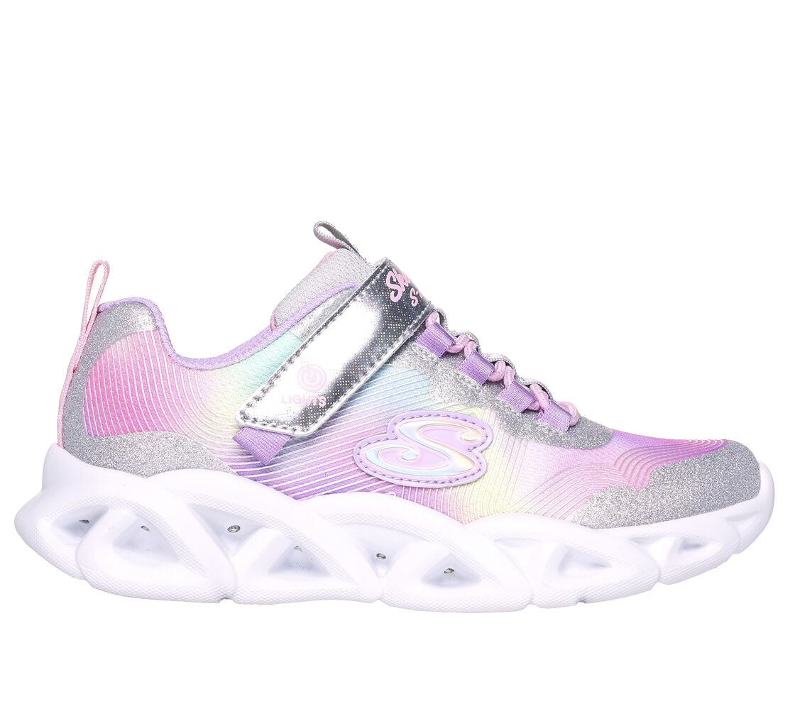 Skechers Kids Silver Twisty Brights Sneaker