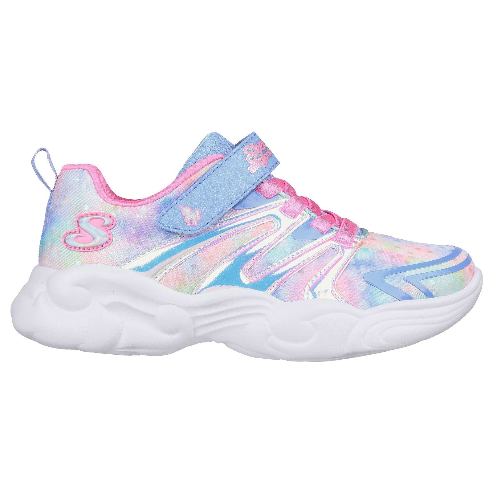 Skechers Kids Unicorn Sneaker - Periwinkle Multi Dreamerz Storm