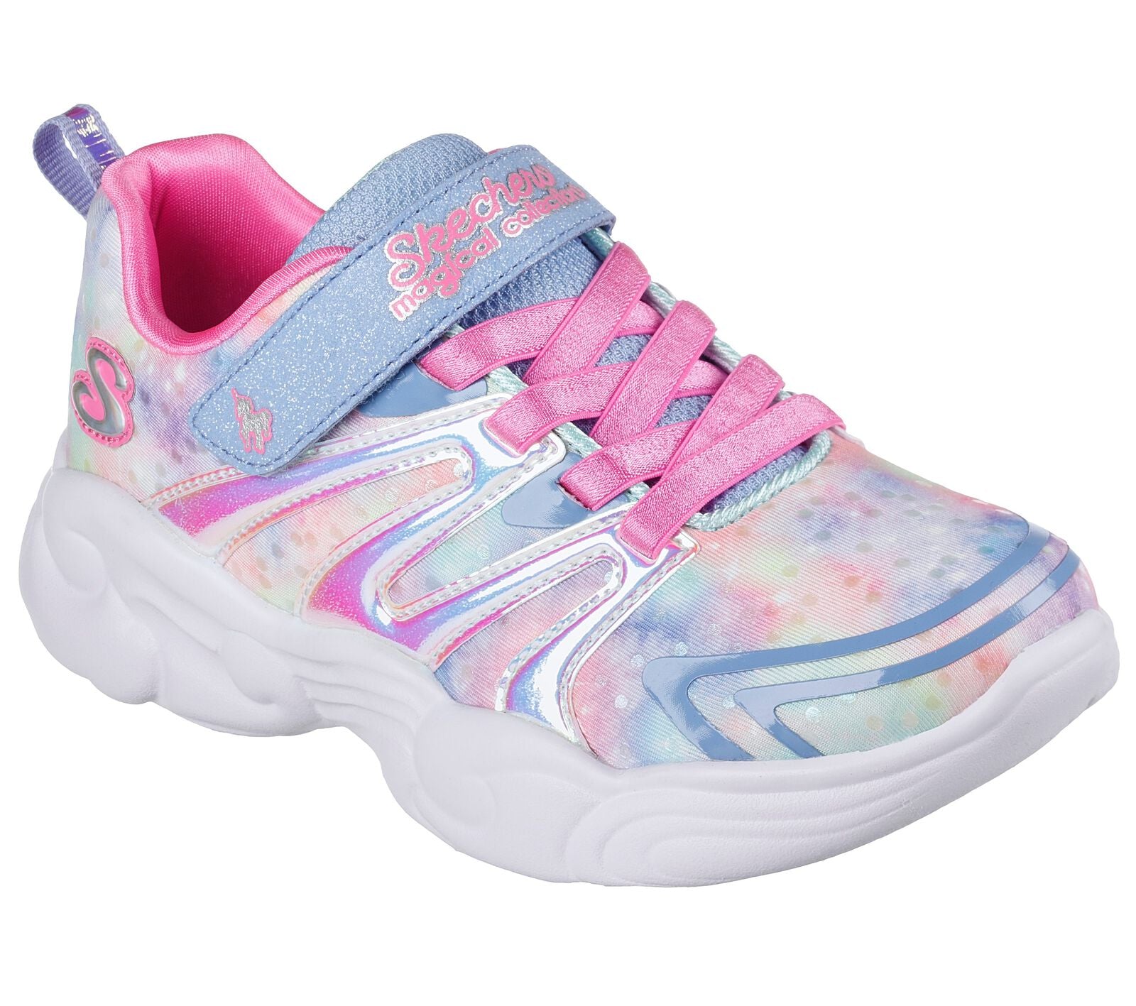 Skechers Kids Unicorn Sneaker - Periwinkle Multi Dreamerz Storm