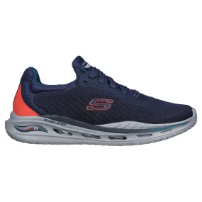 SKECHERS Men's Arch Fit Orvan-Trayver Running Shoe (Dark Navy)