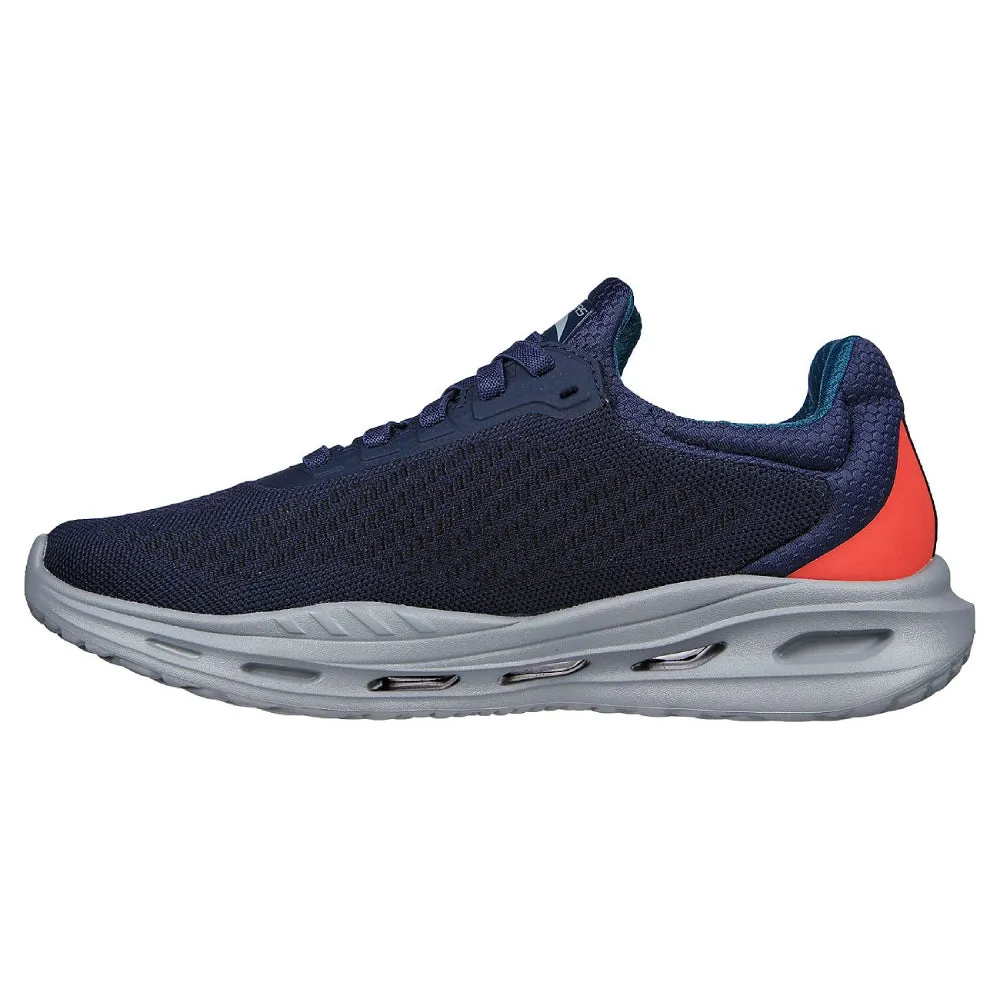 SKECHERS Men's Arch Fit Orvan-Trayver Running Shoe (Dark Navy)