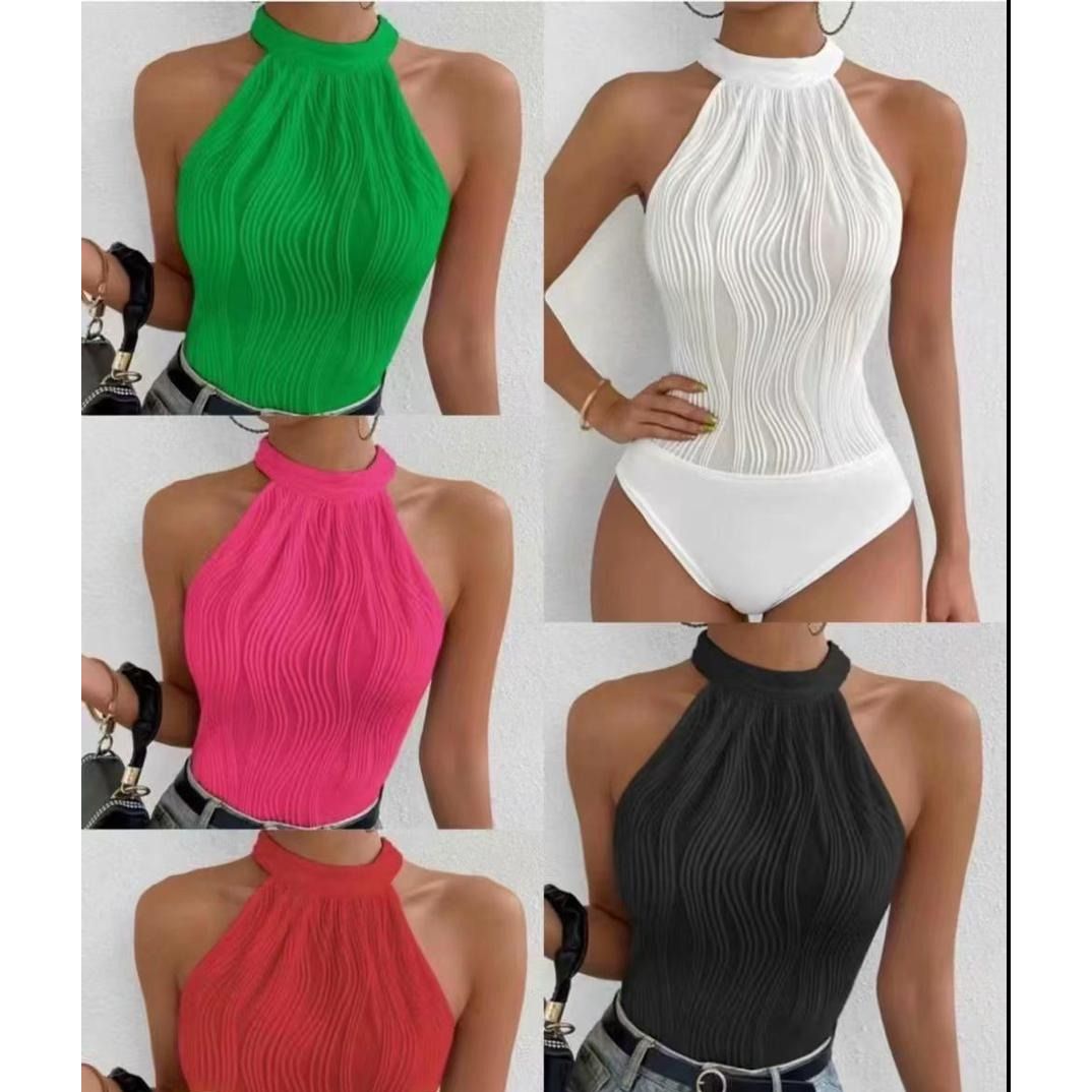 Sleeveless Turtleneck Bodysuit