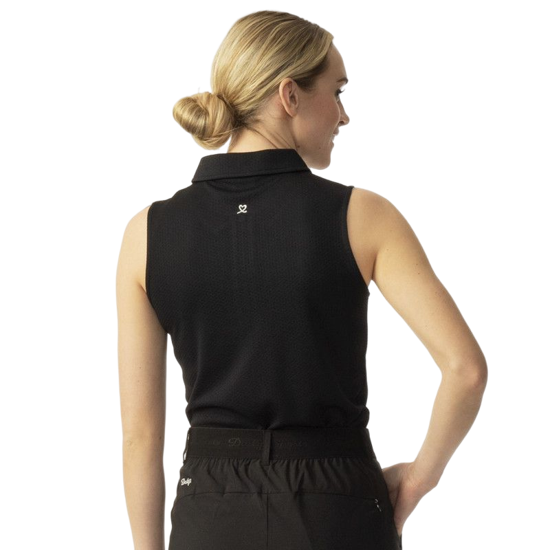 Sports Polo Sleeveless Peoria Black