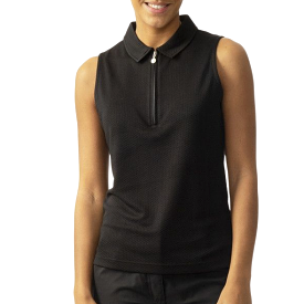 Sports Polo Sleeveless Peoria Black