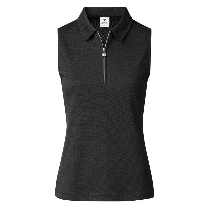 Sports Polo Sleeveless Peoria Black